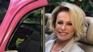 Ana Maria Braga surpreende fãs com carrinho rosa conversível - Arquivo Pessoal