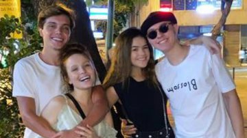 Larissa Manoela e Maisa curtem noitada com os namorados no Rio de Janeiro - Arquivo Pessoal