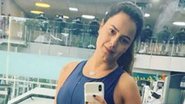 Luciele di Camargo faz selfie na academia e cinturinha fina impressiona - Arquivo Pessoal