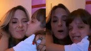 Ticiane Pinheiro recebe chuvas de beijos da filha após reencontro - Arquivo Pessoal