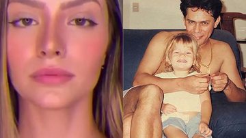 Filha de Leandro surge nua nas redes sociais para protestar contra críticas - Reprodução
