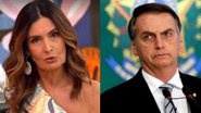 Fátima compra briga com Bolsonaro após presidente atacar jornalista - Reprodução