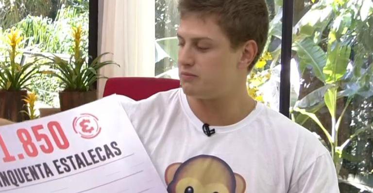Lucas paga café da manhã com estalecas no 'Mais Você' - Reprodução/TV Globo
