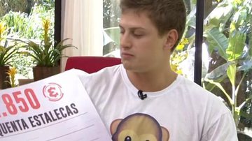 Lucas paga café da manhã com estalecas no 'Mais Você' - Reprodução/TV Globo
