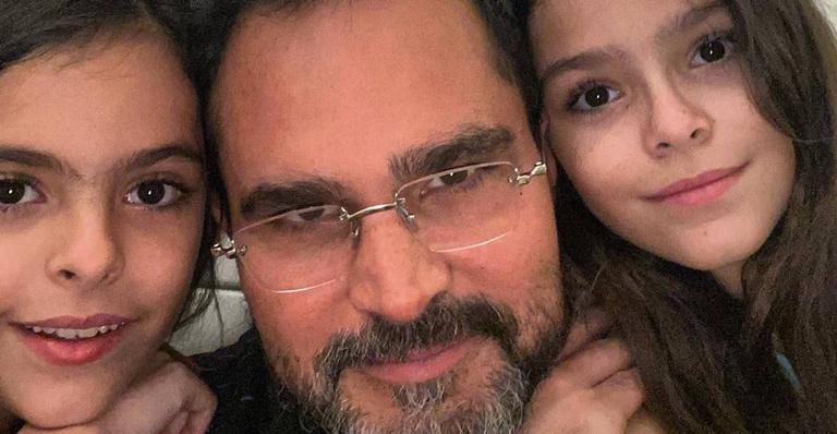 Luciano Camargo surge em momento pai e filha - Instagram