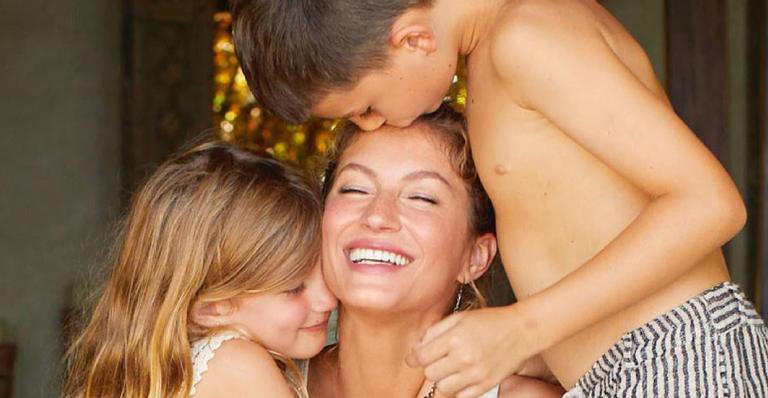 Filhos de Gisele Bündchen e Tom Brady são flagrados em momento fofíssimo entre irmãos - Reprodução/Instagram