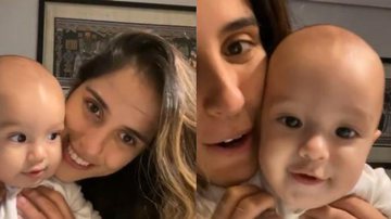 Camilla Camargo derrete fãs com momento mãe e filho: ''Bebê mais fofo!'' - Arquivo Pessoal