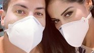 Mayra Cardi usa máscara contra Coronavírus e lamenta: ''O que a gente fez com o planeta?'' - Reprodução/Instagram