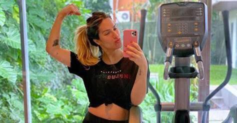 Giovanna Ewbank volta a fazer exercícios físicos - Instagram