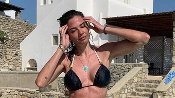 Luciana Gimenez posa plena de biquíni com vista espetacular durante viagem - Reprodução/Instagram