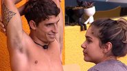 Gizelly propõe beijo para Felipe Prior no BBB20 - Reprodução/TV Globo