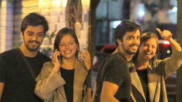 Rodrigo Simas e Agatha Moreira esbanjam simpatia durante jantar no RioDaniel Delmiro / AgNews - Daniel Delmiro / AgNews