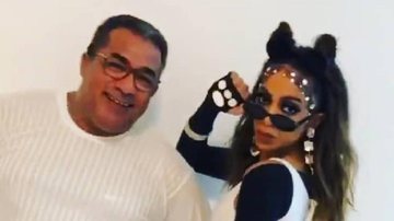 Pai de Anitta apaga postagem nas redes sociais após fãs apontarem transfobia - Instagram