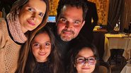 Pais querem impedir gêmeas do cantor Luciano de frequentar a escola, diz programa de TV - Reprodução
