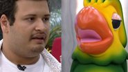 Victor Hugo é zoado pelo Louro José no 'Mais Você' - Reprodução/TV Globo
