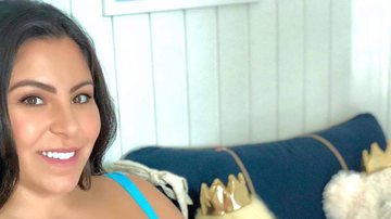 Após dar à luz ao primeiro filho, Andressa Miranda volta à rotina de treinos - Reprodução/Instagram