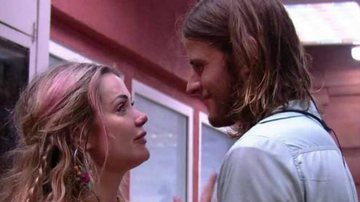 A relação entre Daniel e Marcela estremeceu depois do brother chamar a loira por outro nome - TV Globo
