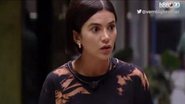 A sister não gostou do comportamento de Mari após a prova do líder - TV Globo