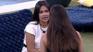 BBB20: Flayslane se declara a Mari e admite ciúmes da amiga com Ivy: ''É doloroso ver e aceitar'' - Reprodução/TV Globo
