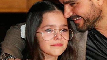 Luciano explica choro da filha em foto e acalma fãs: 'Momento lindo'' - Reprodução