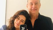 Após ter Covid-19, Fernanda Paes Leme reencontra o pai e anuncia novo isolamento - Instagram