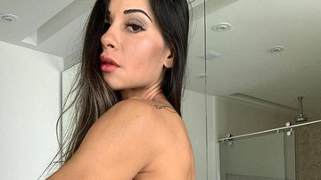 Mayra Cardi surpreende web com cinturinha fina e barriga trincada: ''Perfeição'' - Reprodução/Instagram