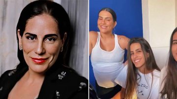 Em quarentena, Glória Pires registra as três filhas cantando juntas - Instagram