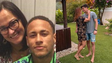 Mãe de Neymar pega fãs de surpresa e anuncia namoro com garotão - Reprodução