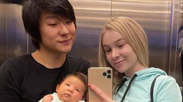 Esposa de Pyong Lee exibe barriguinha sem filtros semanas após parto - Arquivo Pessoal