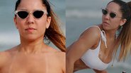 Mulher Melão fura a quarentena e faz topless no Rio de Janeiro - AgNews/Dilson Silva
