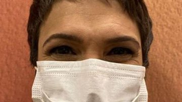 No combate ao coronavírus, Sandra Annenberg posa de máscara: ''É possível sorrir!'' - Arquivo Pessoal