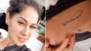 Mayra Cardi revela que mantém tatuagem em homenagem a ex-marido - Instagram
