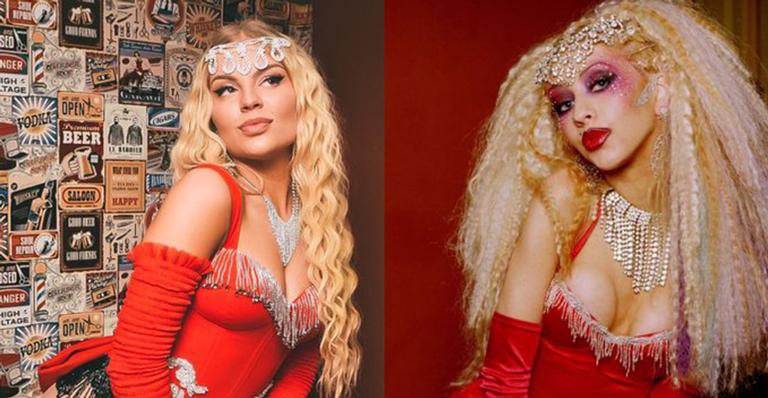 Luísa Sonza é elogiada por Christina Aguilera e comemora na web: ''A rainha me notou'' - Reprodução/Twitter