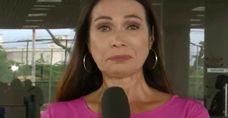 Repórter da Globo News chora ao vivo ao falar sobre morte de Ricardo Brennand - Reprodução/Globo News