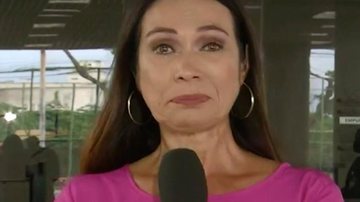 Repórter da Globo News chora ao vivo ao falar sobre morte de Ricardo Brennand - Reprodução/Globo News