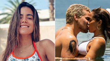 Anitta ganhou 'aula particular' de beijo técnico com Thiago Martins - Instagram;Globo/Victor Pollak