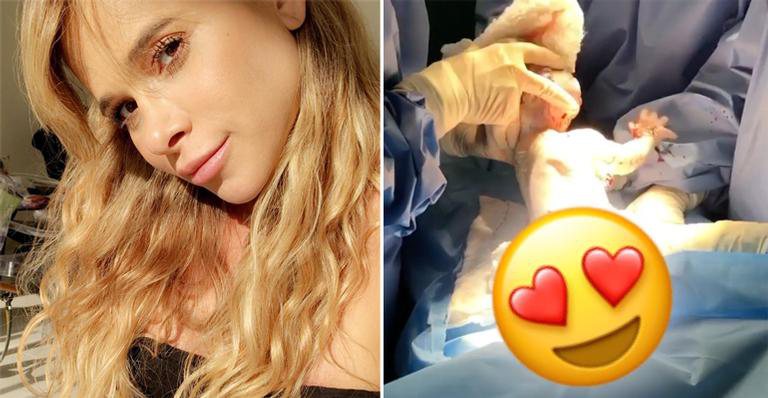 Dany Bananinha divulga vídeo inédito de parto ao comemorar primeiro mês de Lara - Instagram