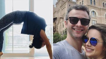 Lucas Lima deixa comentário safadinho em foto de Sandy fazendo ioga - Reprodução