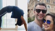 Lucas Lima deixa comentário safadinho em foto de Sandy fazendo ioga - Reprodução