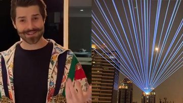 Alok deixa fãs em choque ao testar luzes para sua live - Reprodução