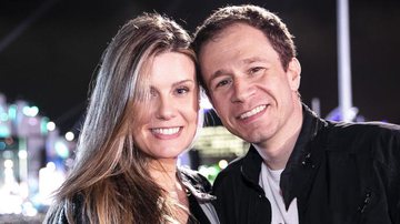 Tiago Leifert e Daiana Garbin já pensam em nomes para primeiro bebê - Raquel Cunha / TV Globo