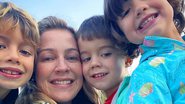 Luana Piovani tem atitude radical e raspa cabeça dos filhos por suspeita de piolho: ''Difícil'' - Reprodução/Instagram
