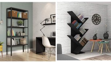 10 estantes para organizar seus livros e deixar o ambiente super estiloso - Reprodução/Amazon