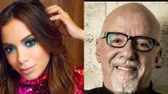 Anitta ganha elogio de Paulo Coelho após confessar analfabetismo político - Reprodução