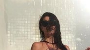 Alinne Moraes surge de biquíni e exibe corpo sequinho em fotos clicadas pelo filho - Reprodução