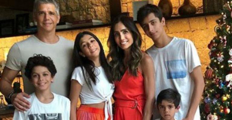 Marcio Garcia compartilha clique de Andrea Garcia com filhos e encanta: “Que genética” - Reprodução/Instagram