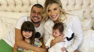 A esposa do sertanejo, Paula Viccari, comemoram aniversário de 3 anos da pequena Pietra com uma linda declaração - Reprodução/Instagram