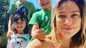 Luana Piovani reúne filhos em clique na 'lage': ''sou rica e me achei linda'' - Instagram
