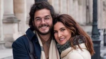 Fátima Bernardes abraça filhos e o namorado, Túlio Gadelha: ''Amor'' - Arquivo Pessoal