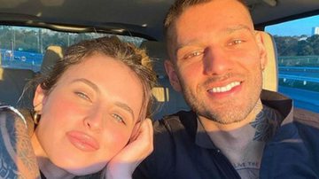 Noiva de Lucas Lucco compartilha momento especial com o amado e se declara: “Te amo” - Reprodução/Instagram